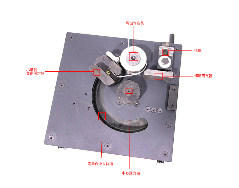 臺式鋼筋彎曲機(圖4) 臺式鋼筋彎曲機RB-25(圖4)