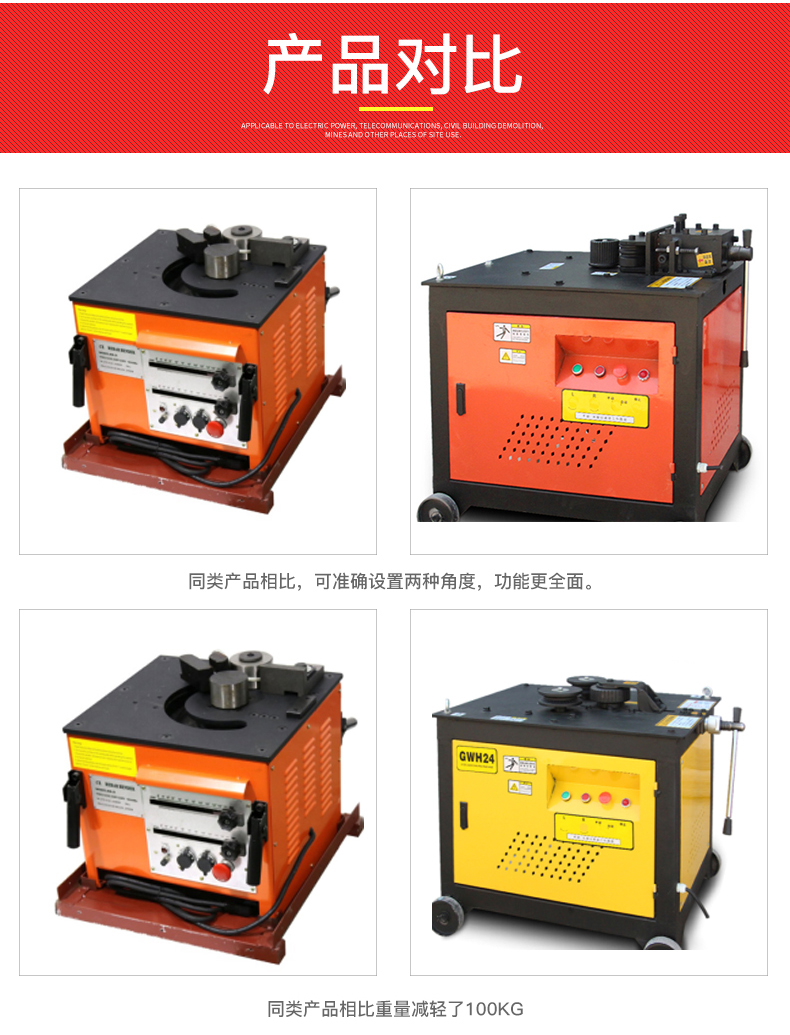 臺式鋼筋彎曲機(圖10) 臺式鋼筋彎曲機RB-25(圖10)