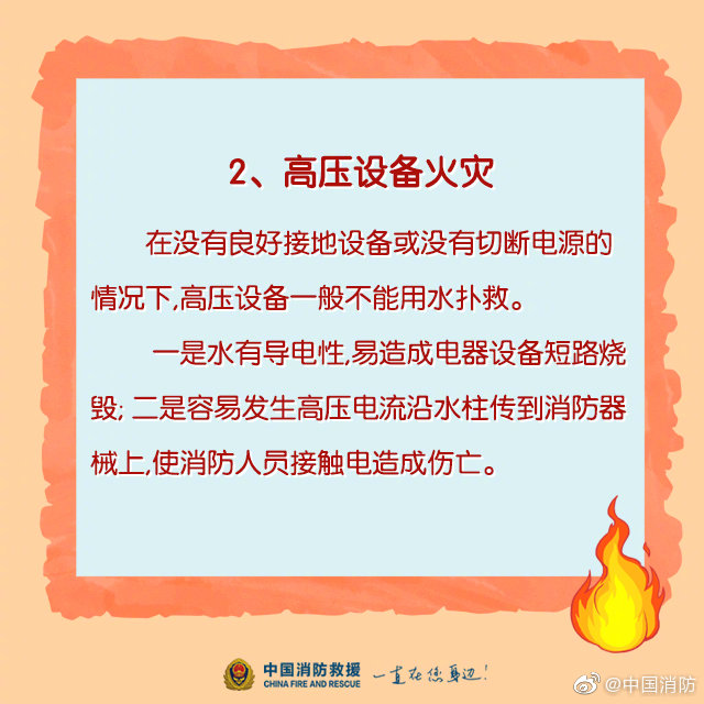 家庭消防科普：哪些火災(zāi)不能用水撲滅？(圖3)